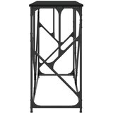  Konzolni stol crni 100 x 40 x 80 cm od konstruiranog drva | shoptok.hr