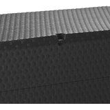 VidaXL vrtna &amp;scaron;katla za shranjevanje 120x56x63 cm antracitna Slike