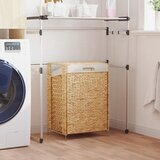 vidaXL Košara za rublje 44 x 34 x 64 cm od vodenog zumbula | shoptok.hr