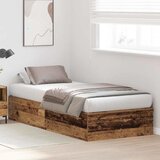  Krevet s ladicama Staro drvo 80 x 200 cm Konstruirano drvo | shoptok.hr