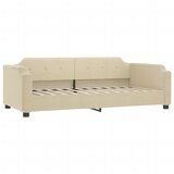  Dnevni krevet na razvlačenje s ladicama krem 90x200 cm tkanina | shoptok.hr