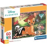 Clementoni Disneyjevi klasiki Bambi Super Color sestavljanka iz 60 kosov - Cene