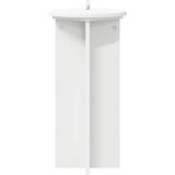  Stalak za biljke 2 pcs Bijela Ø29,5 x 60 cm Konstruirano drvo | Eponuda.com