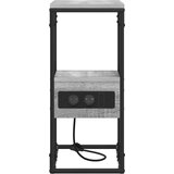  Noćni ormar s ladicama Sivi hrast sonoma 41.5 x 26 x 60.5 cm | shoptok.hr