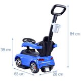  Guralica Mercedes AMGC63 Coupe 2v1 – modra | Shoptok.si