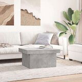 vidaXL Klubska mizica betonsko siva 100x55x40 cm inženirski les | Shoptok.si