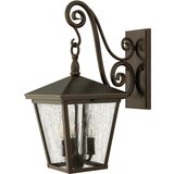 Elstead Lighting Elstead Trellis 3-lučna zunanja srednja stenska svetilka Regency Bronze IP44, E14, (22099837) | Shoptok.si