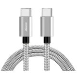 X Wave kabl Type C na Type C M/M 5Gbp/s 2m Pleteni SIVI | ePonuda.com