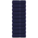 vidaXL Ručnici za goste FROGN 10 kom. tamnoplave boje 30x50 cm 360 g/m² - Modra 30 x 50 cm 10 | shoptok.hr