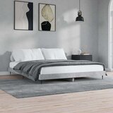 vidaXL Okvir kreveta siva boja betona 160x200 cm od konstruiranog drva | shoptok.hr