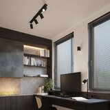  Stenska svetilka KARBON 10 črna, (21626751) | Shoptok.si