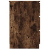  Pisalna miza dimljeni hrast 140x50x77 cm konstruiran les, (20640628) | Shoptok.si