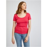 Orsay Dark pink women's basic T-shirt - Women | shoptok.hr
