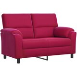  Set sofe 3 pcs Vinska crvena Baršun - boja crnog vina 1-sjedalo + 2-sjedalo (120 cm) + 3-sjedalo | shoptok.hr