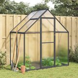 Furnova Rastlinjak z okvirjem antracit 169x114x195 cm aluminij, (21948503) | Shoptok.si