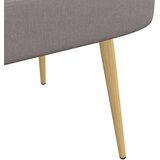  Oblikovana klupa s naslonjačem Sivosmeđa 110 x 60 x 76 cm | shoptok.hr