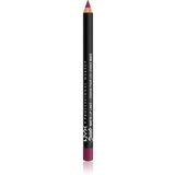 NYX Professional Makeup Suede Matte Lip Liner mat svinčnik za ustnice odtenek 58 Girl, Bye 1 g Cene