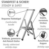 Wenko Metalna ljestve 74 cm Alu-Design – | shoptok.hr