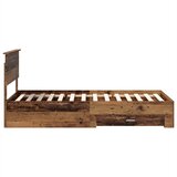  Krevetna konstrukcija Staro drvo 90 x 200 cm Konstruirano drvo | shoptok.hr