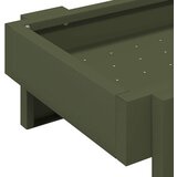  Hranilica za kokoške Maslinasto zelena 80 x 28 x 13.5 cm | shoptok.hr