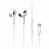 Baseus slušalke ušesne stereo z mikrofonom usb tip c encok C17 bele Cene