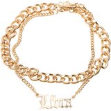 Urban Classics Accessoires Zodiac Golden Anklet Pound Cene