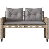  4-dijelni set vrtnih sofa s jastucima bež od poliratana staklo | shoptok.hr