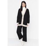 Trendyol Stone Strip Detailed Knitwear Top and Bottom Set Cene