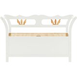  Klupa bijela 107 x 45 x 75,5 cm od masivne jelovine | Eponuda.ba