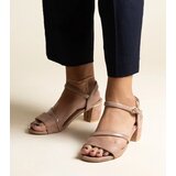 D/CEO Black sandals on a block heel Millo | Shoptok.si