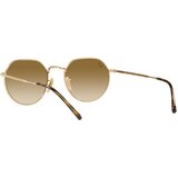 Ray-ban Sončna očala Jack 0RB3565 001/51 Arista/Clear Gradient Brown | Shoptok.si