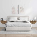  Stenska polica Umetni hrast 48 x 24 x 24 cm Konstruiran les, (5000201395) | Shoptok.si