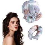 INF Komplet naglavnih trakov za kodranje brez ogrevanja (1 palica in 1 gumica) - Tie-Dye zelena, (21553717) Cene