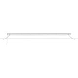 vidaXL automatska uvlačna tenda s LED bijela 600x350 cm | shoptok.hr
