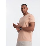 Ombre Classic BASIC men's cotton T-shirt - flesh-colored | Shoptok.si
