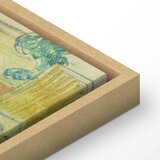  Slika - Vincent Van Gogh – Farms near Auvers 60x30 U prirodnom drvenom okviru | shoptok.hr