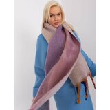 Fashion Hunters Purple women's long scarf Cene