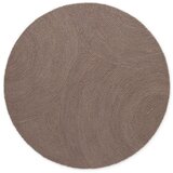 Hanse Home Sivorjava ročno tkana volnena okrogla preproga ø 120 cm Eleni Taupe – | Shoptok.si