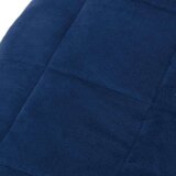  Obtežena odeja modra 200x200 cm 9 kg blago, (20823625) | Shoptok.si