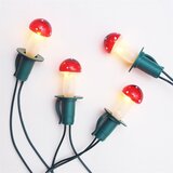  Komplet od 3 zamenskih sijalica MUSHROOM E10/20V/0,1A crvene Slike
