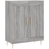  Visoka komoda siva sonome 69,5x34x180 cm od konstruiranog drva | shoptok.hr