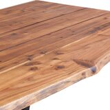 vidaXL blagovaonski stol 170 x 90 x 75 cm od masivnog bagremovog drva | shoptok.hr