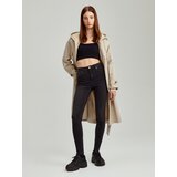 House - Skinny traperice srednje visokog struka - Crna | shoptok.hr