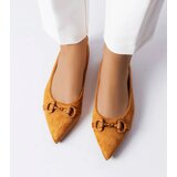 Gemre Brown pointed-toe ballet flats Aimé | Shoptok.si