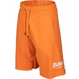 Russell Athletic CIRCLE RAW SHORT Muške kratke hlače, narančasta, veličina