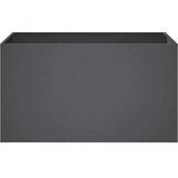 Vrtna saksija 2 kom. Antracit 80 x 50 x 50 cm Čelična vrata - Antracit 80 x 50 x 50 cm 2 | shoptok.hr