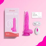 Tracy's Dog jelivoy-mid - realistični vibrator - 20cm (ružičasta) | shoptok.hr