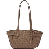 Guess Nakupovalna torba 'YESBA GRLFRND' temno bež / rjava | Shoptok.si