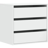  Kutna komoda s ladicama bijela 60x41x58cm od konstruiranog drva | Eponuda.com