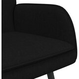 SOFA za dvije osobe Crna 115 x 61 x 87 cm tkanina | shoptok.hr